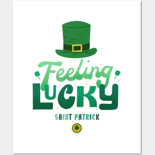 Felling Lucky Saint Patrick Posters and Art